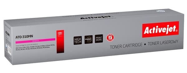 Activejet ATO-310MN toner (erstatning for OKI 44469705; Supreme; 2000 sider; magenta)