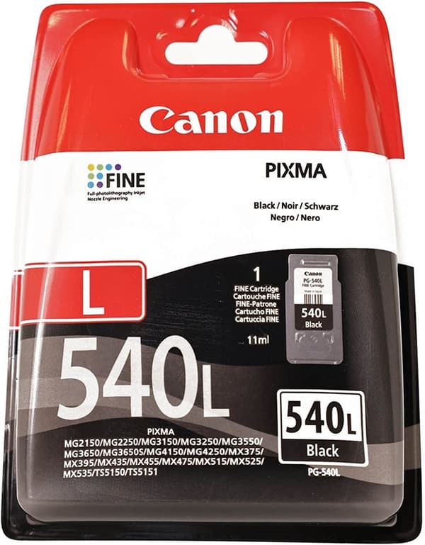 Canon PG-540L bläckpatron 1 st Original Standard Yield Svart