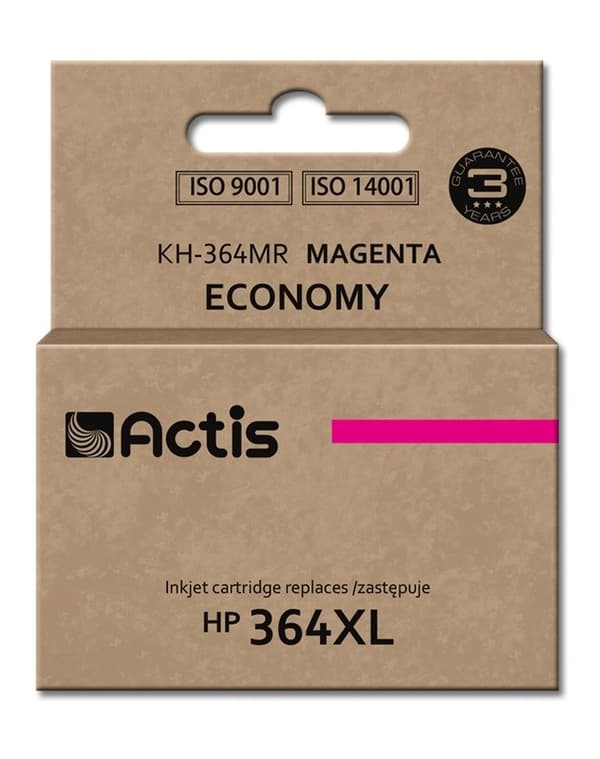 Actis KH-364MR-bläck (ersättning för HP 364XL CB324EE; Standard; 12 ml; magenta)