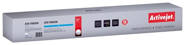Activejet ATX-7665CN toner (erstatning for Xerox 006R01452; Supreme; 34000 sider; cyan)