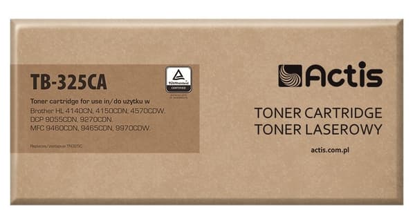 Actis TB-325CA toner (erstatning for Brother TN-325C; Standard; 3500 sider; cyan)