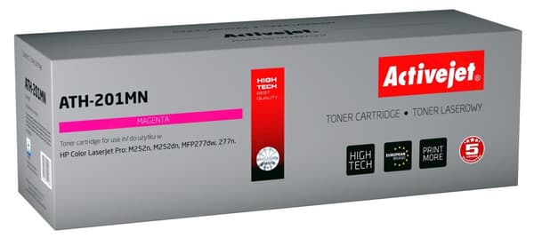 Activejet ATH-201MN toner (ersättning för HP 201A CF403A; Supreme; 1 400 sidor; magenta)
