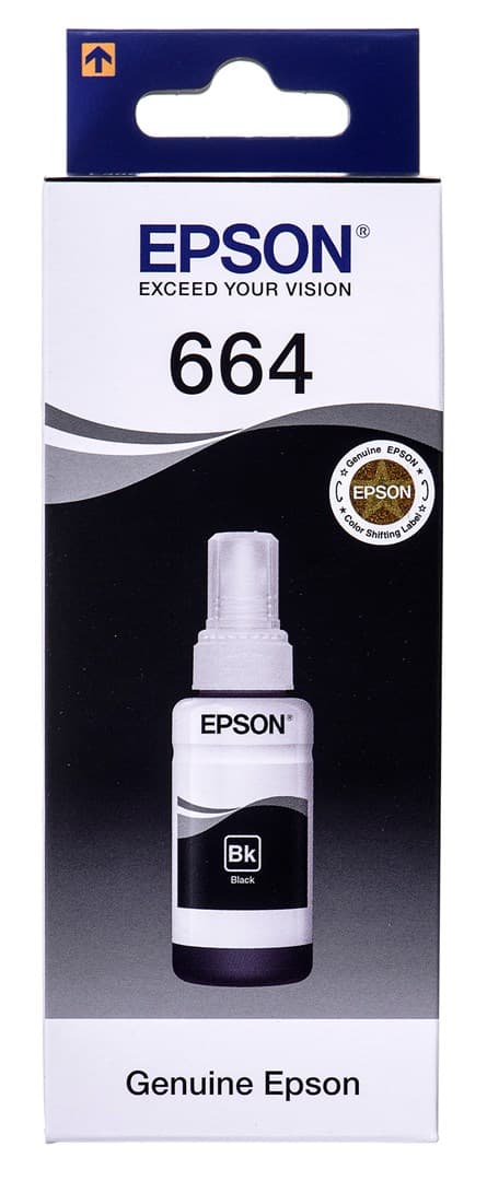 Epson T6641 Sort blækflaske 70ml