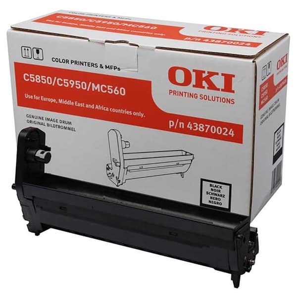 Oki Tulostimen Rumpu C5850/5950/mc560 Musta
