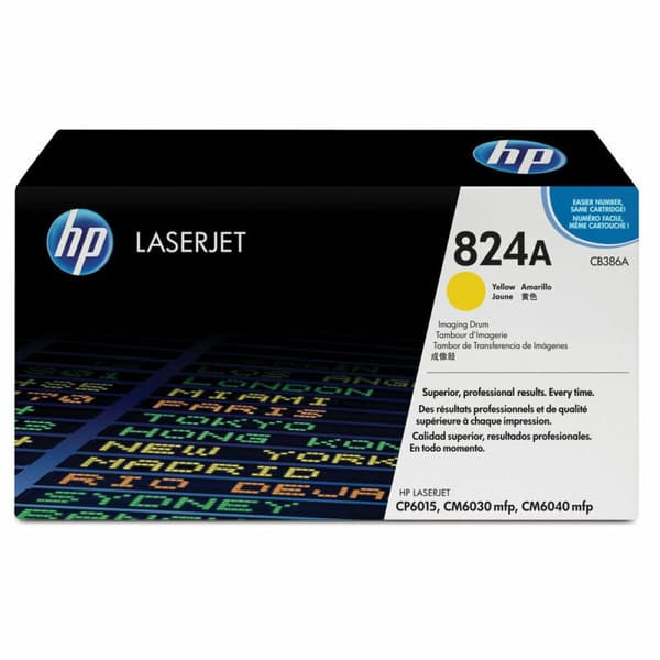 Skrivartrumma HP 824A Gul