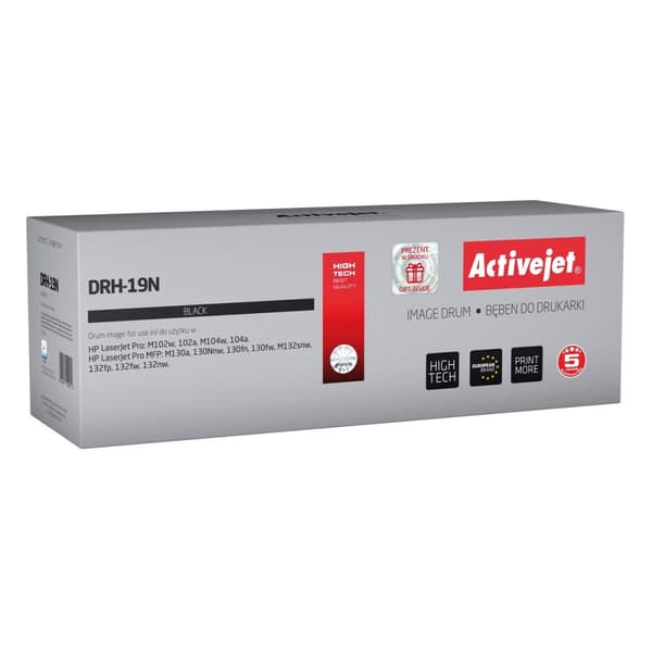 Printertromle Activejet DRH-19N Sort