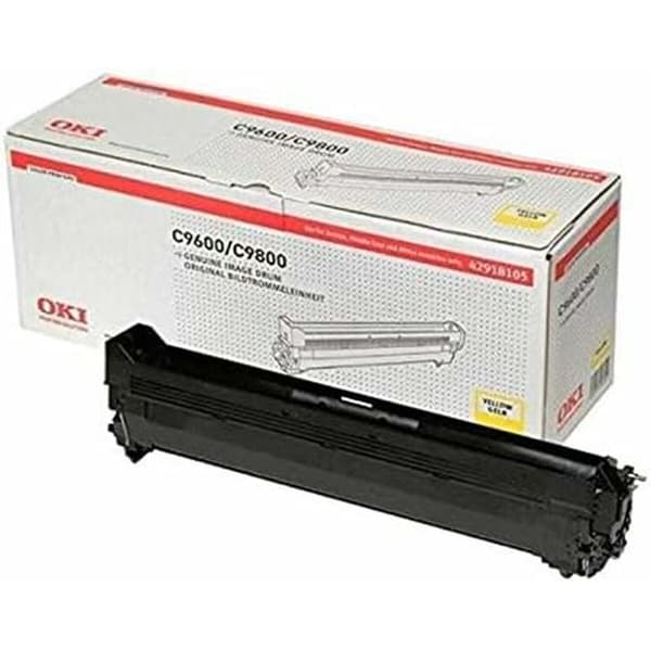 Skrivartrumma OKI 42918105 Gul Svart