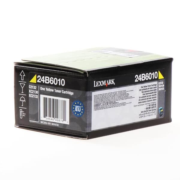 Lexmark Toner 24B6010 Gul, Return