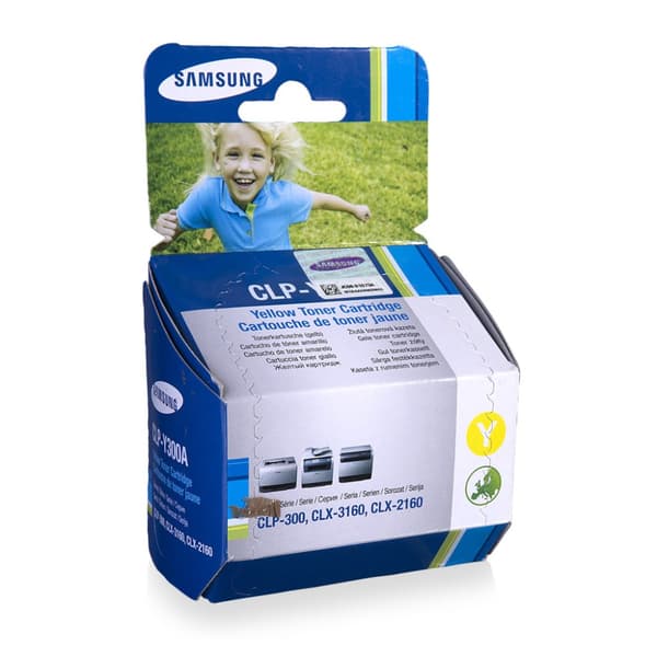 Samsung värikasetti. CLP-Y300A Keltainen 1K