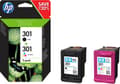 Miniatyrbild 1 av 2: HP 301 Bl En Kl Action Pack N9j72ae