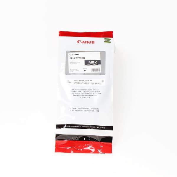 Canon Blæk 8788B001 PFI-207 Matsort