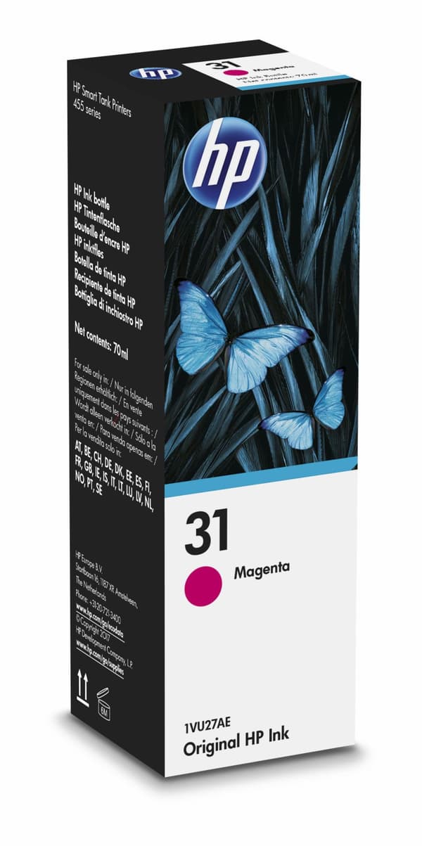 Bläckpatron HP 1VU27AE 31 magenta