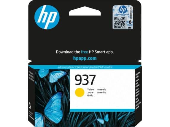 Bläckpatron HP 4S6W4NE 937 Gul