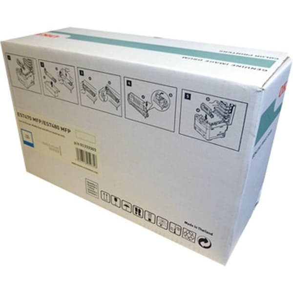 Tulostimen rumpu OKI 01333303 Musta Syaani