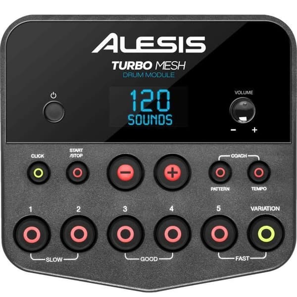 Elektroniskt trumset - ALESIS - TUBOMESHKIT - 4 trummor - 3 cymbaler - Mesh-huvuden