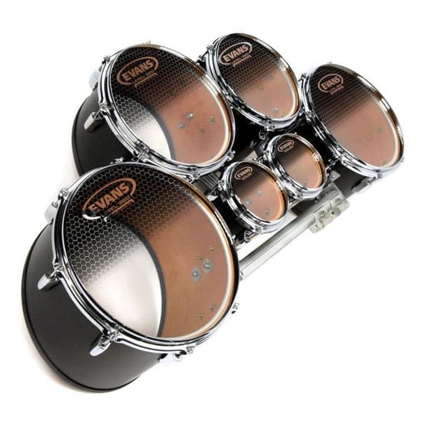 Evans Blue Evans System SST Marching Band Tenor Bas Trum Head, 10 Inch