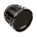 Miniatyrbild 1 av 2: Evans Evans MX2 Black Marching Bass Drum Head, 26 tum