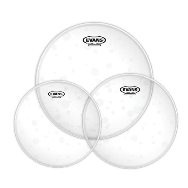 Evans Clear Tom Head Packs Evans Hydraulic, Standard (12", 13" och 16")