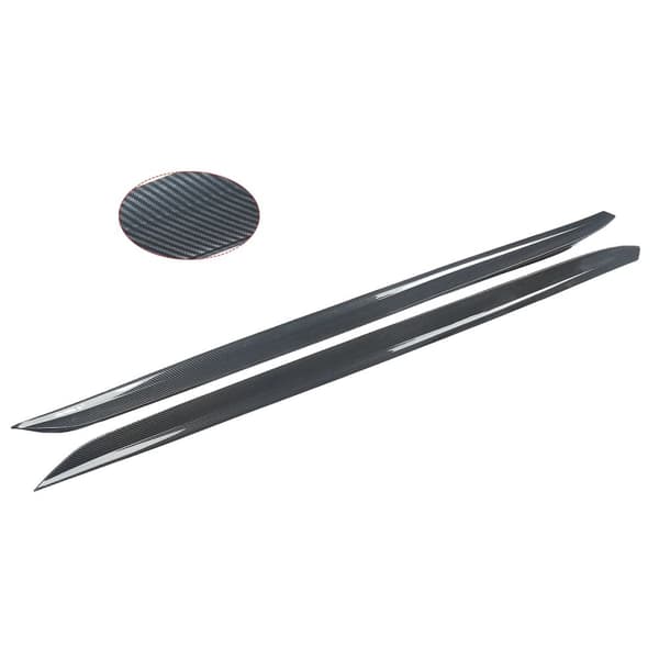 Side Skirts, M Performance Stil, Direkte Erstatning,Kulfiberlook