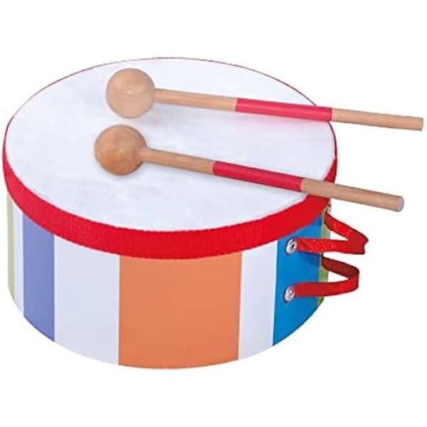 Trumma - REIG - 15 cm modell - Akustisk - Barn - Brun