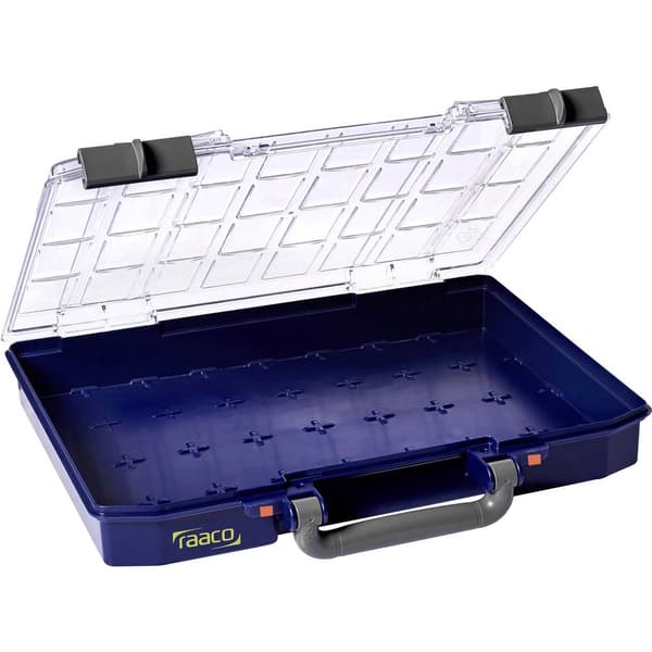 raaco CarryLite 55 4x8-0 Sortimentlåda (L x B x H) 337 x 278 x 57 mm Antal fack: 0 Innehåll 1 st