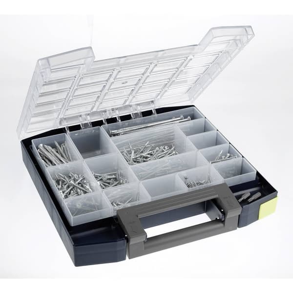 raaco Boxxser 55 5x5-15 Sortimentlåda (B x H x D) 298 x 55 x 284 mm Antal fack: 15 Innehåll 1 st