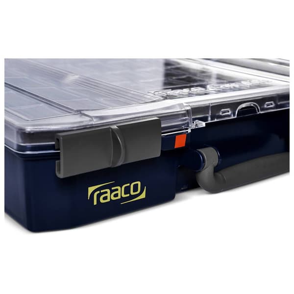 raaco CarryLite 80 5x10-25 Sortimentlåda (B x H x D) 413 x 79 x 330 mm Antal fack: 25 Innehåll 1 st