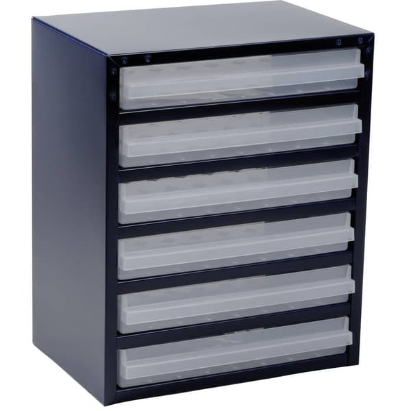 raaco 250/6-3 Smådelsmagasin (B x H x D) 357 x 435 x 255 mm Antal fack: 6 Innehåll 1 st