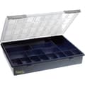 Miniatyrbild 1 av 4: raaco Assorter 4-15 Låda (L x B x H) 338 x 260 x 57 mm Antal fack: 15 fast underavdelning Innehåll 1 st
