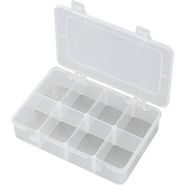 TRU COMPONENTS EKB-210 Låda (L x B x H) 185 x 133 x 42 mm Antal fack: 8 rörlig underavdelning Innehåll 1 st
