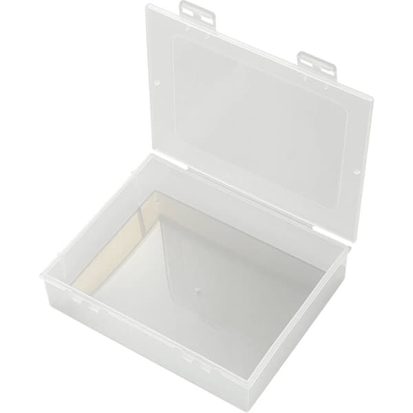 TRU COMPONENTS E-112 Låda (L x B x H) 191 x 157 x 47 mm Antal fack: 1 fast underavdelning Innehåll 1 st