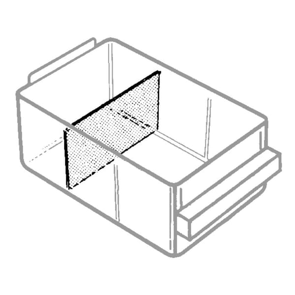 raaco Skiljeväggar mellan utdragslådorna (B x H x D) 87 x 49 x 1.8 mm Innehåll 24 st