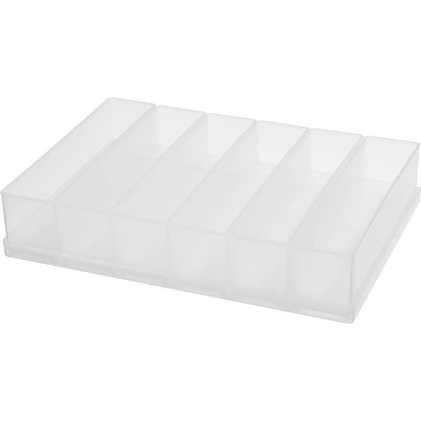 raaco Sortimentlåda-insats (L x B x H) 238 x 168 x 47 mm Antal fack: 6 Innehåll 1 st