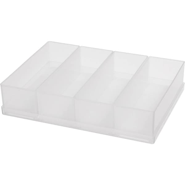 raaco Sortimentlåda-insats (L x B x H) 220 x 160 x 47 mm Antal fack: 4 Innehåll 1 st