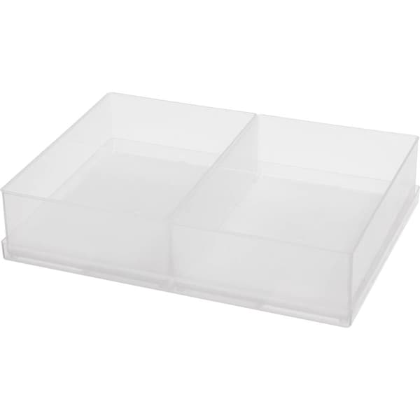raaco Sortimentlåda-insats (L x B x H) 220 x 160 x 47 mm Antal fack: 2 Innehåll 1 st