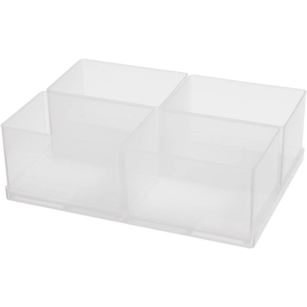 raaco 80 4xBA7-1 Sortimentlåda-insats (B x H x D) 220 x 69 x 160 mm