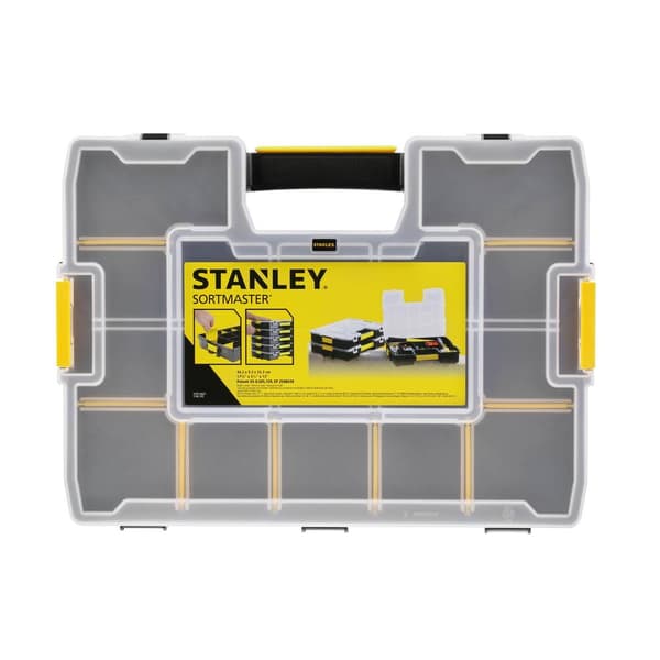 STANLEY 1-94-745 Låda (L x B x H) 43 x 33 x 9 cm Antal fack: 17 Innehåll 1 st