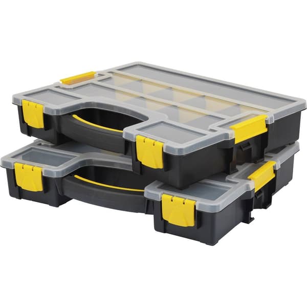 Basetech Låda (L x B x H) 370 x 286 x 140 mm Antal fack: 15 rörlig underavdelning Innehåll 1 st