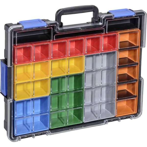 Allit EuroPlus Pro K44/18 Sortimentlåda (B x H x D) 440 x 76 x 355 mm Antal fack: 18 Innehåll 1 st