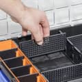 Miniatyrbild 3 av 7: Allit EuroPlus Pro K44/12-6 Sortimentlåda (B x H x D) 440 x 76 x 355 mm Antal fack: 12 Innehåll 1 st