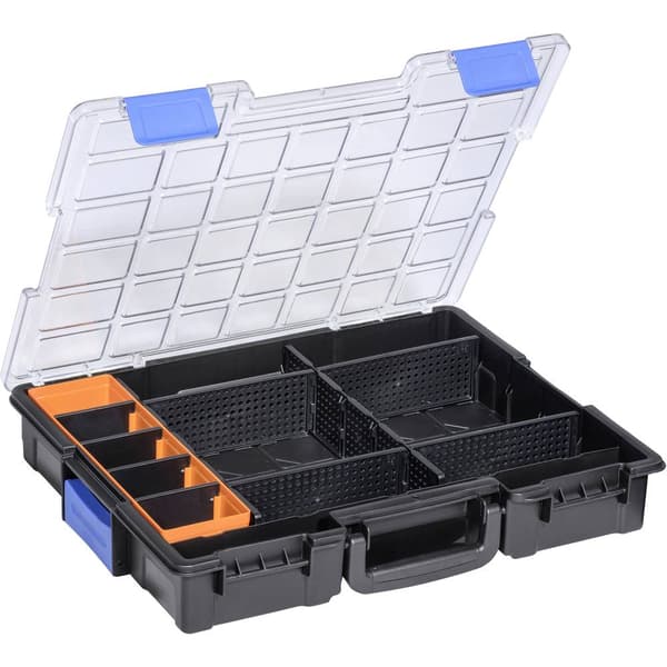 Allit EuroPlus Pro K44/12-6 Sortimentlåda (B x H x D) 440 x 76 x 355 mm Antal fack: 12 Innehåll 1 st