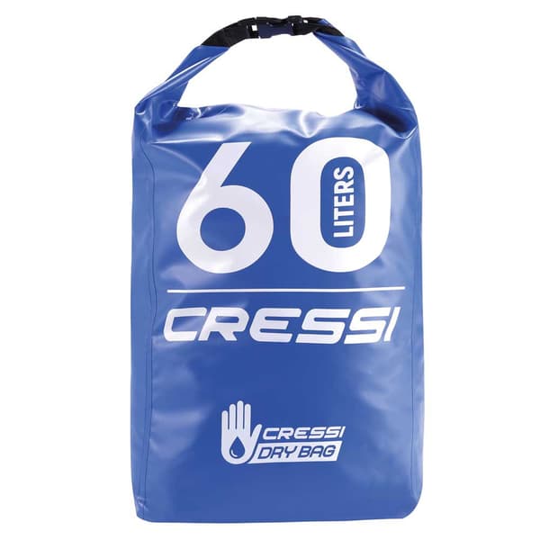 Cressi Pvc-kuivasäkki 60l Sininen
