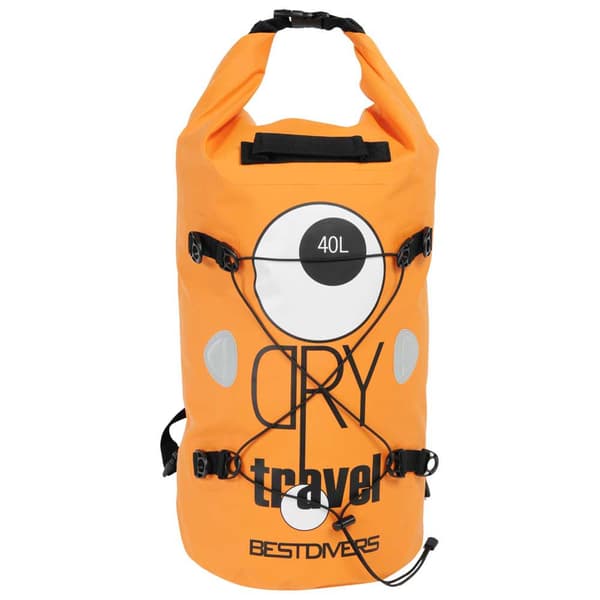 Best Divers Reppu Pvc Dry 40l Oranssi