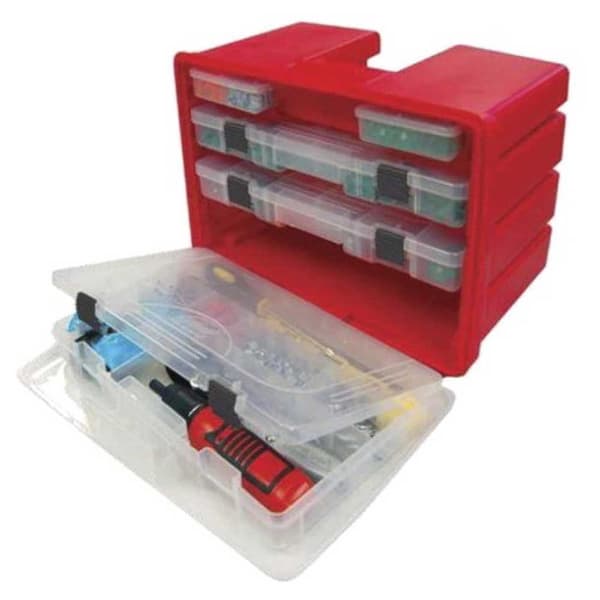 Plano Tackle Boks Stowaway® Rød 40.6 x 30.5 x 25.4 cm