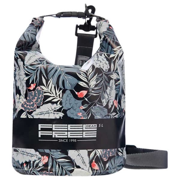 Feelfree Gear Kuiva Säkki Tube Tropical 5l Musta,Harmaa,Sininen