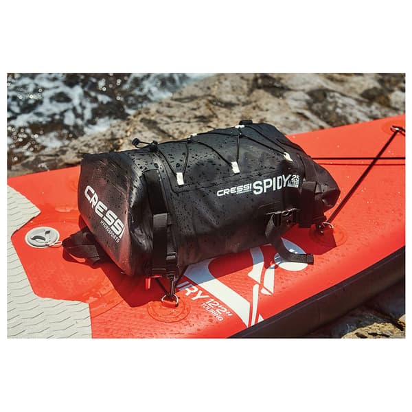 Cressi Pvc Spidy Kuivapussi 25l Musta