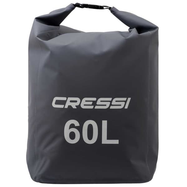 Cressi Pvc Kuivapussi 60l Harmaa