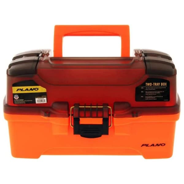 Plano Two-tray Fiskekasse Orange