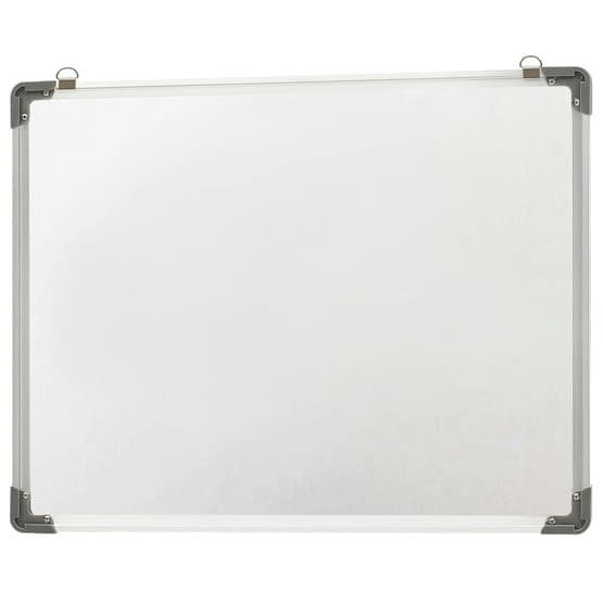 Magnetisk Whiteboard Vit 90X60 Cm Stål