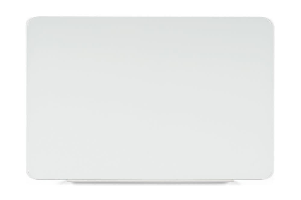 BI-OFFICE Magnetisk glasskrivtavla Torrtorkning Vit yta 90x60cm